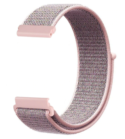 Strap-it Strap-it Bracelet nylon Xiaomi Amazfit GTS (rose sable)