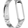 Strap-it Strap-it Bracelet acier Xiaomi Mi Band 3/4 (argent)
