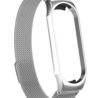 Strap-it Strap-it Bracelet Milanais Xiaomi Mi Band 3 / 4 (argent) Strap-it Strap-it Bracelet Milanais Xiaomi Mi Band 3 / 4 (argent)