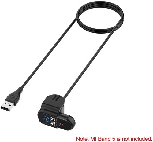 Strap-it Strap-it Chargeur Xiaomi Mi band 5 Strap-it Strap-it Chargeur Xiaomi Mi band 5