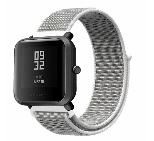 Strap-it Strap-it Bracelet nylon Xiaomi Amazfit Bip (coquillage) Strap-it Strap-it Bracelet nylon Xiaomi Amazfit Bip (coquillage)