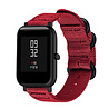 Strap-it Strap-it Bracelet nylon boucle Xiaomi Amazfit Bip (rouge) Strap-it Strap-it Bracelet nylon boucle Xiaomi Amazfit Bip (rouge)