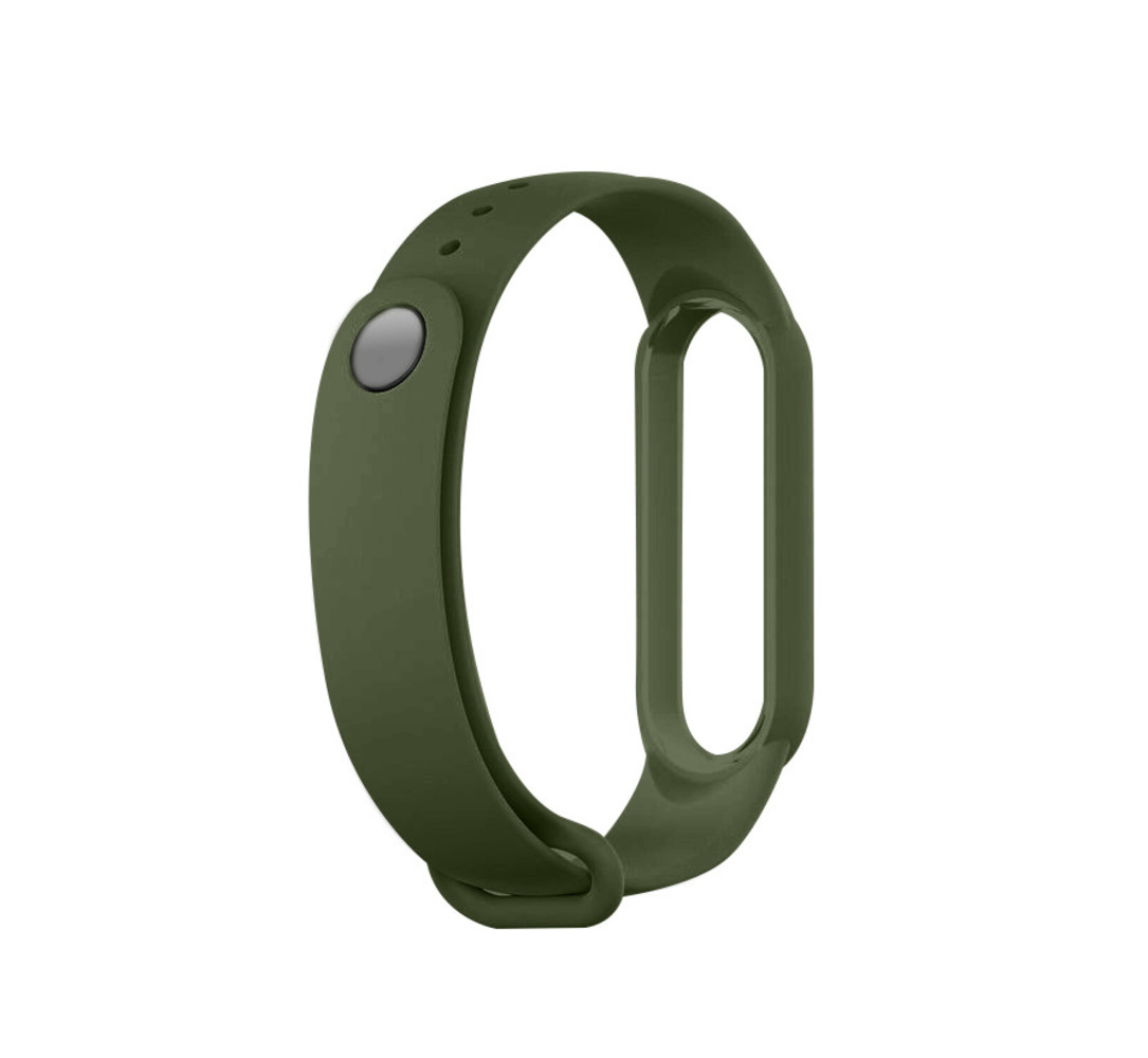 Strap-it Strap-it Bracelet silicone Xiaomi Mi Band 6 (vert) 