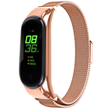 Strap-it Bracelet Milanais Xiaomi Mi Band 6 (or rose)