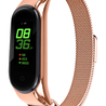 Strap-it Strap-it Bracelet Milanais Xiaomi Mi Band 6 (or rose) Strap-it Strap-it Bracelet Milanais Xiaomi Mi Band 6 (or rose)
