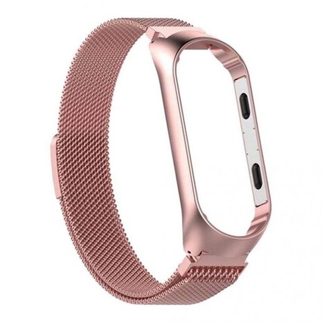 Strap-it Strap-it Bracelet Milanais Xiaomi Mi 3 / 4 (rose) Strap-it Strap-it Bracelet Milanais Xiaomi Mi 3 / 4 (rose)