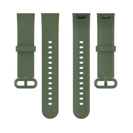Strap-it Strap-it Bracelet silicone Xiaomi Mi Watch Lite (vert foncé)