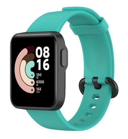 Strap-it Strap-it Bracelet silicone Xiaomi Mi Watch Lite (aqua)