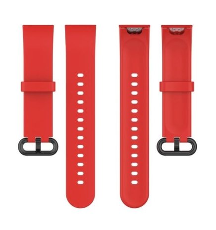 Strap-it Strap-it Bracelet silicone Xiaomi Mi Watch Lite (rouge)