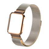 Strap-it Bracelet Milanais Xiaomi Mi Watch Lite (or rose)