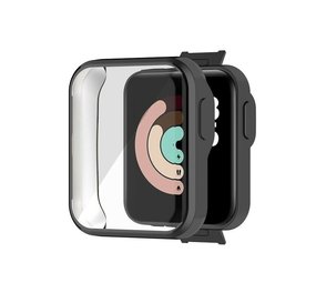 Strap-it Coque de protection Xiaomi Mi Watch Lite TPU (noir)