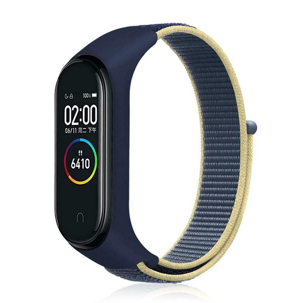 Strap-it Strap-it Bracelet nylon Xiaomi Mi Band 3/4 (bleu foncé) Strap-it Strap-it Bracelet nylon Xiaomi Mi Band 3/4 (bleu foncé)