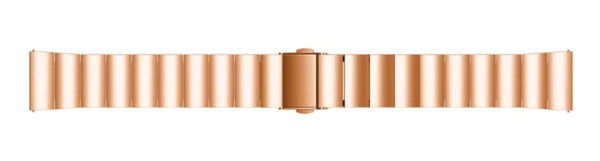 Strap-it Strap-it Bracelet métal Xiaomi Amazfit GTS (or rose)