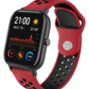 Strap-it Strap-it Bracelet Sport Xiaomi Amazfit GTS (rouge/noir) Strap-it Strap-it Bracelet Sport Xiaomi Amazfit GTS (rouge/noir)