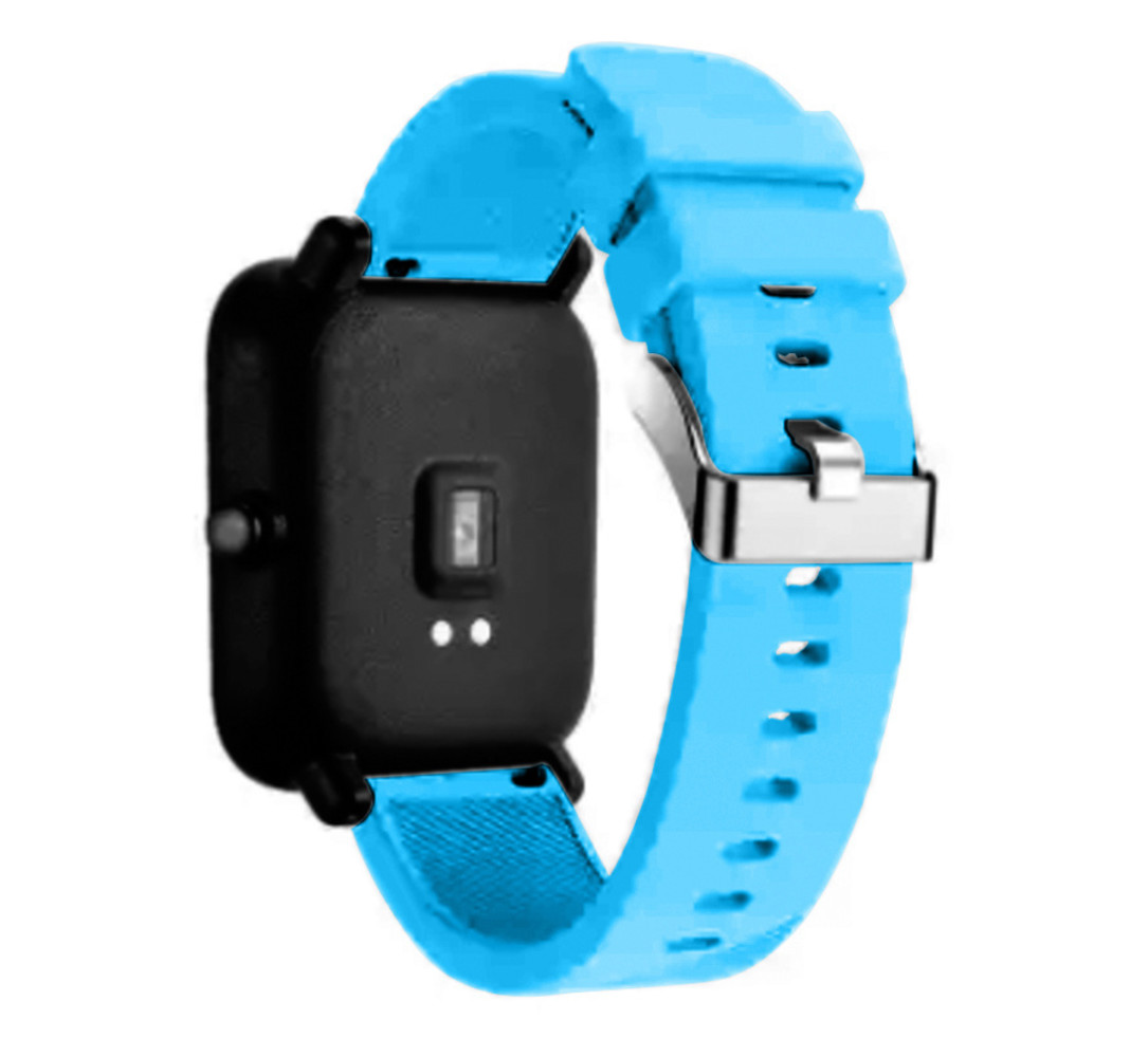 Strap-it Strap-it Bracelet silicone Xiaomi Amazfit GTS (bleu clair)
