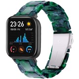 Strap-it Bracelet résine Xiaomi Amazfit GTS (vert)