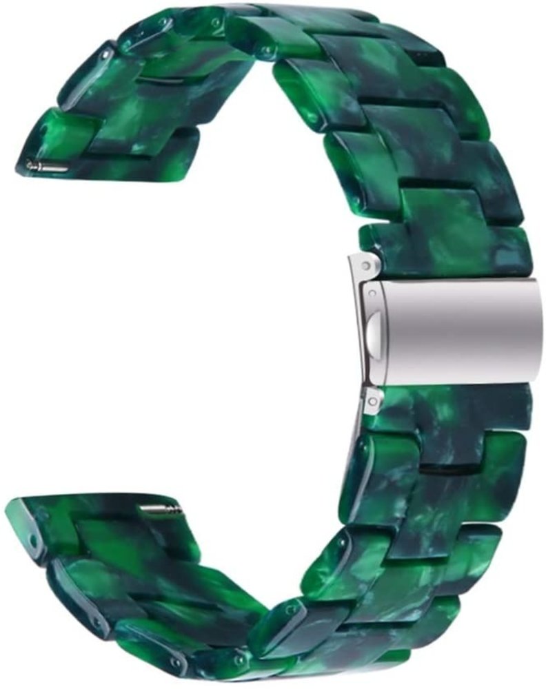 Strap-it Strap-it Bracelet résine Xiaomi Amazfit GTS (vert)