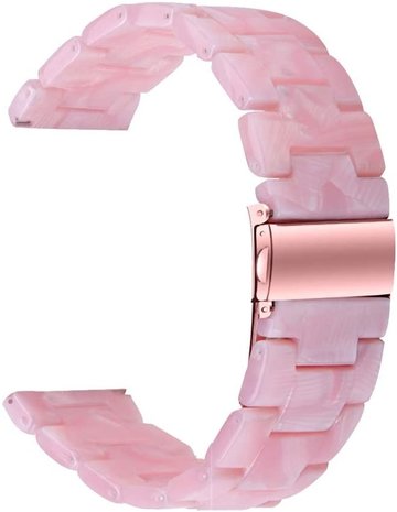 Strap-it Strap-it Bracelet résine Xiaomi Amazfit GTS (rose)