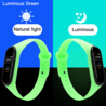 Strap-it Strap-it Bracelet en silicone Xiaomi Mi Band 6 (vert luminescent) Strap-it Strap-it Bracelet en silicone Xiaomi Mi Band 6 (vert luminescent)