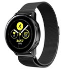 Strap-it Strap-it Bracelet Milanais Samsung Galaxy Watch Active (noir)