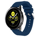 Strap-it Strap-it Bracelet silicone Samsung Galaxy Watch Active (bleu foncé)