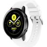 Strap-it Strap-it Bracelet silicone Samsung Galaxy Watch Active (blanc) Strap-it Strap-it Bracelet silicone Samsung Galaxy Watch Active (blanc)