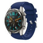 Strap-it Strap-it Bracelet silicone Huawei Watch GT 2 (bleu foncé)