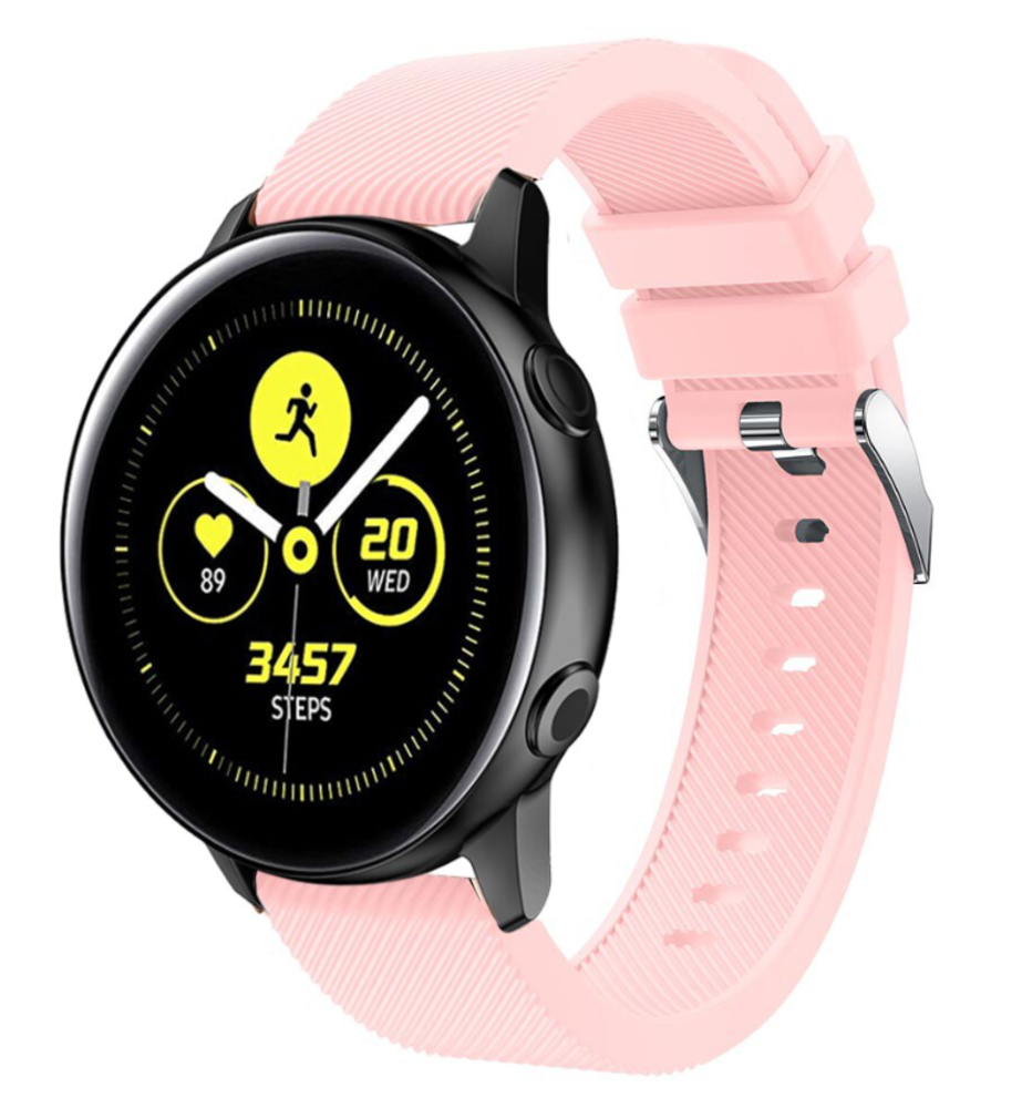 Strap-it Strap-it Bracelet silicone Samsung Galaxy Watch Active (rose)
