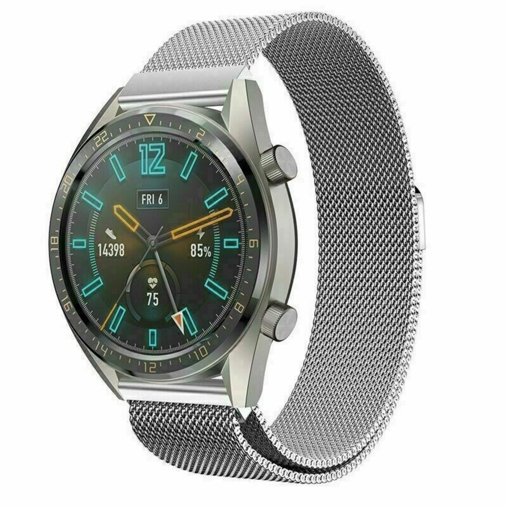 Strap-it Strap-it Bracelet Milanais Huawei Watch GT 2 (argent)