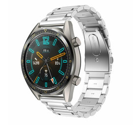 Strap-it Bracelet acier Huawei Watch GT 2 (argent)