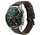 Strap-it Bracelet  cuir Huawei Watch GT 2 (marron foncé)