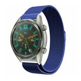 Strap-it Bracelet Milanais Huawei Watch GT 2 (bleu)