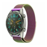 Strap-it Bracelet Milanais Huawei Watch GT 2 (arc-en-ciel)