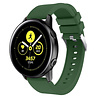 Strap-it Strap-it Bracelet silicone Samsung Galaxy Watch Active (vert armée) Strap-it Strap-it Bracelet silicone Samsung Galaxy Watch Active (vert armée)