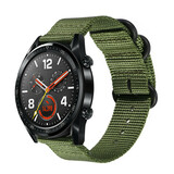 Strap-it Bracelet nylon boucle Huawei Watch GT 2 (vert)