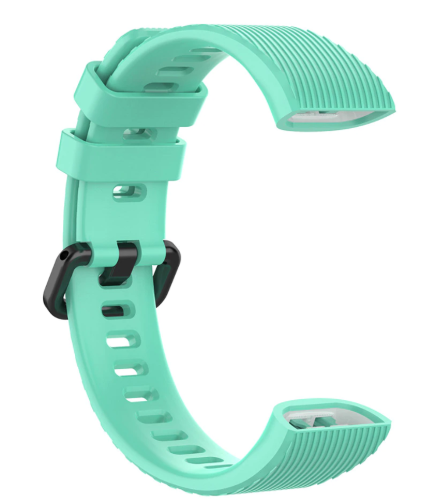 Strap-it Strap-it Bracelet silicone Huawei Band 3/4 Pro (aqua)