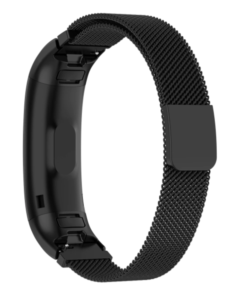 Strap-it Strap-it Bracelet Milanais Huawei Band 3/4 Pro (noir) Strap-it Strap-it Bracelet Milanais Huawei Band 3/4 Pro (noir)
