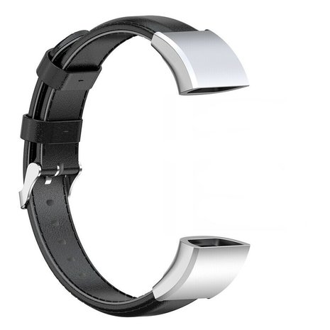Strap-it Strap-it Bracelet cuir Huawei Band 3/4 Pro (noir)
