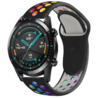Strap-it Strap-it Bracelet sport Huawei Watch GT 2 (noir et multicolore) Strap-it Strap-it Bracelet sport Huawei Watch GT 2 (noir et multicolore)