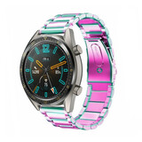 Strap-it Bracelet acier Huawei Watch GT 2 (arc-en-ciel)