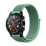 Strap-it Bracelet nylon Huawei Watch GT 2  (menthe)