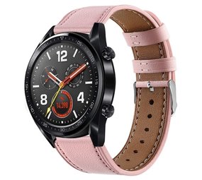 Strap-it Bracelet cuir Huawei Watch GT 2 (rose)