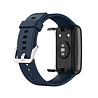 Strap-it Strap-it Bracelet silicone Huawei Watch Fit (bleu foncé) Strap-it Strap-it Bracelet silicone Huawei Watch Fit (bleu foncé)