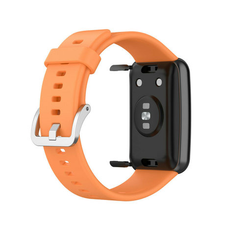 Strap-it Strap-it Bracelet silicone Huawei Watch Fit (orange)