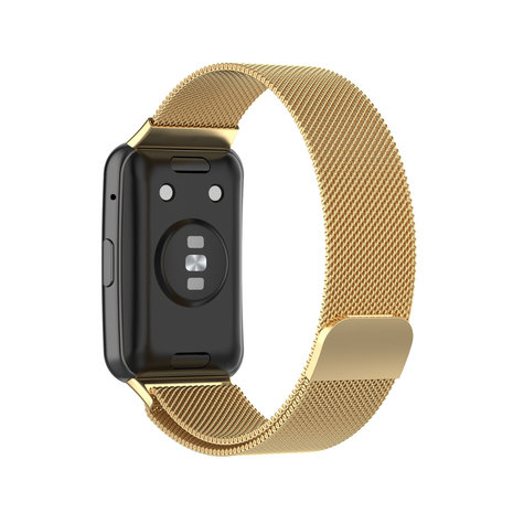 Strap-it Strap-it Bracelet Milanais Huawei Watch Fit (or) Strap-it Strap-it Bracelet Milanais Huawei Watch Fit (or)