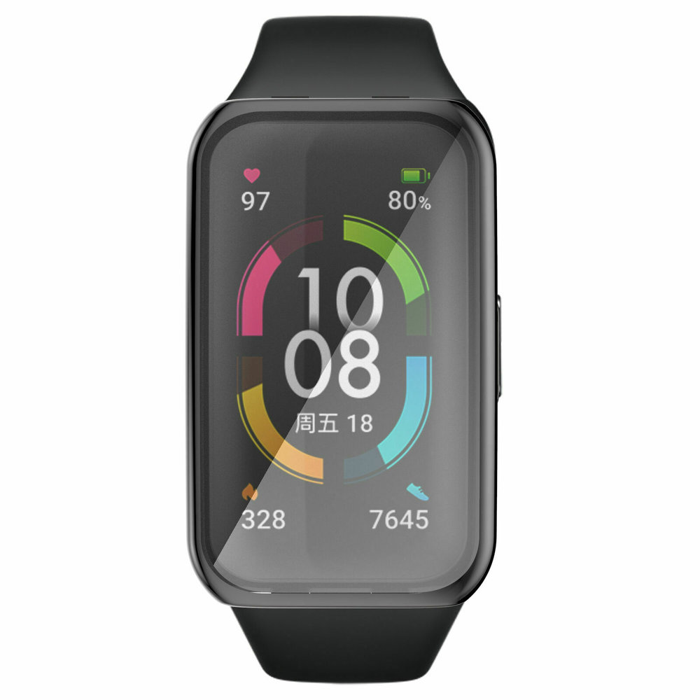 Strap-it Strap-it Coque de protection Huawei Band 6 TPU (noir)