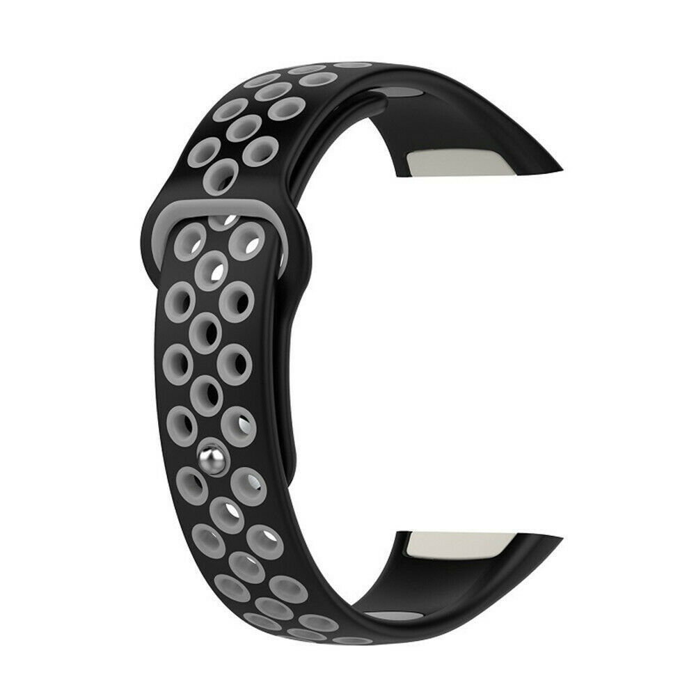 Strap-it Strap-it Bracelet Sport Huawei Band 6 (noir/gris)