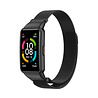 Strap-it Strap-it Bracelet Milanais Huawei Band 6 (noir) Strap-it Strap-it Bracelet Milanais Huawei Band 6 (noir)