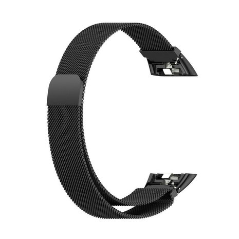 Strap-it Strap-it Bracelet Milanais Huawei Band 6 (noir)