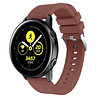 Strap-it Strap-it Bracelet silicone Samsung Galaxy Watch Active (marron café) Strap-it Strap-it Bracelet silicone Samsung Galaxy Watch Active (marron café)